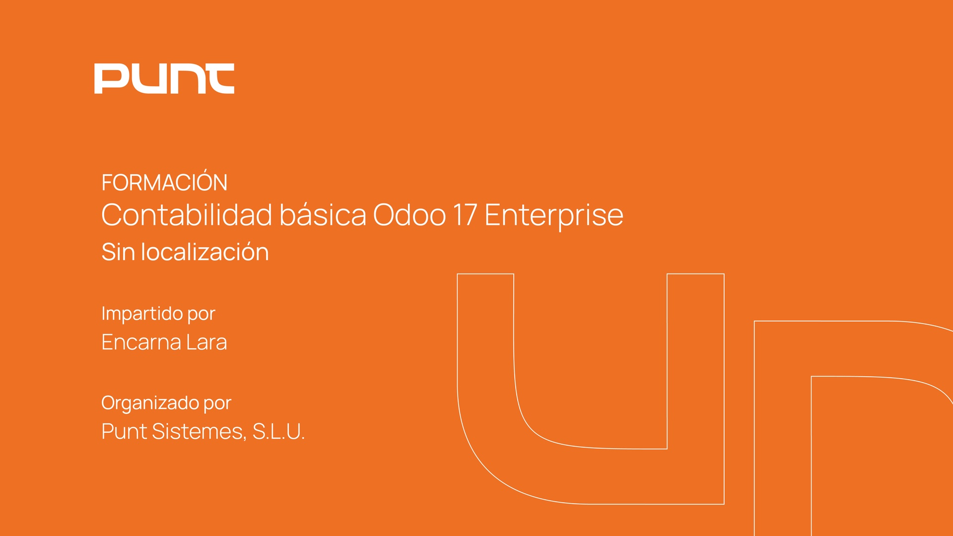 Contabilidad básica Odoo 17 Enterprise